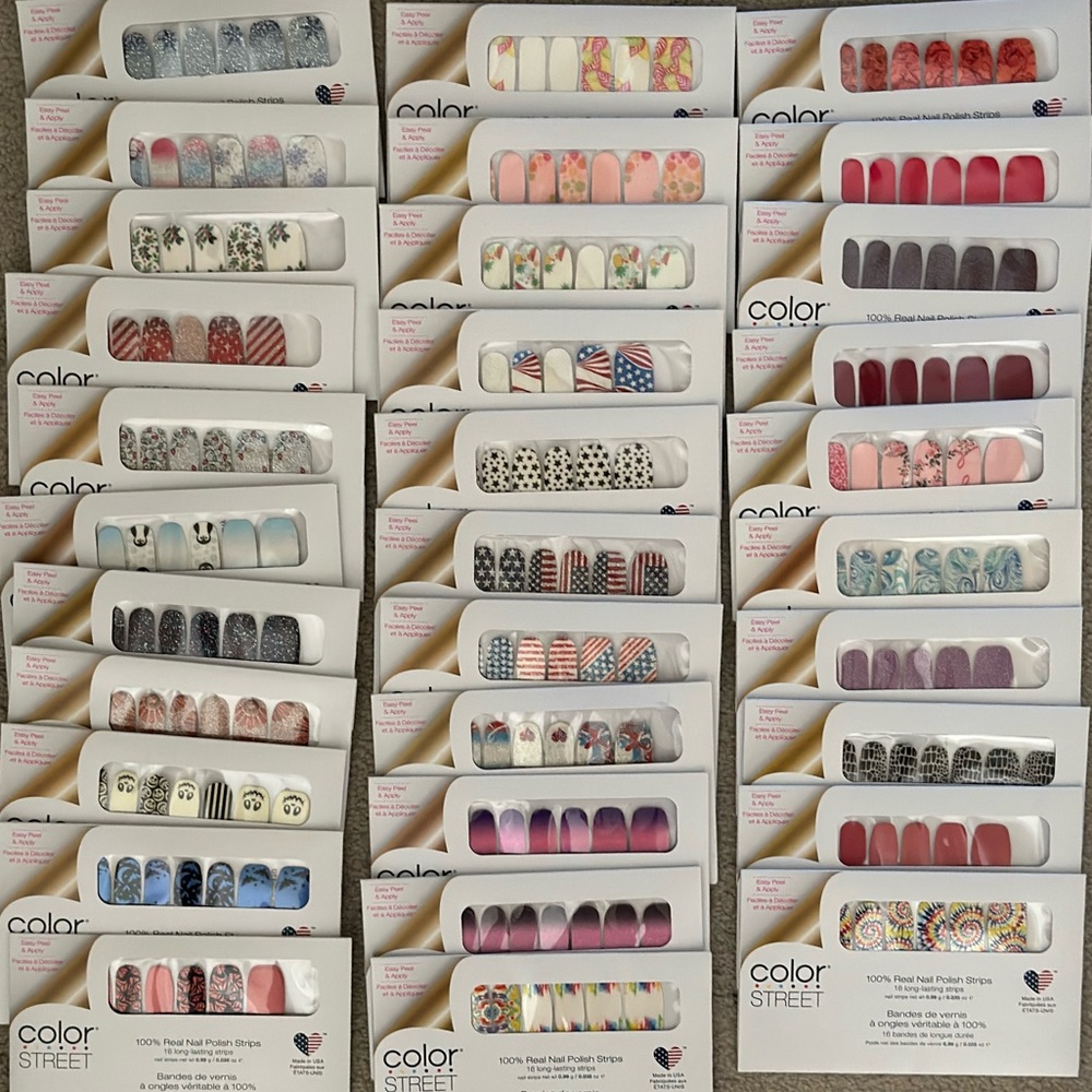 Vintage color street designs